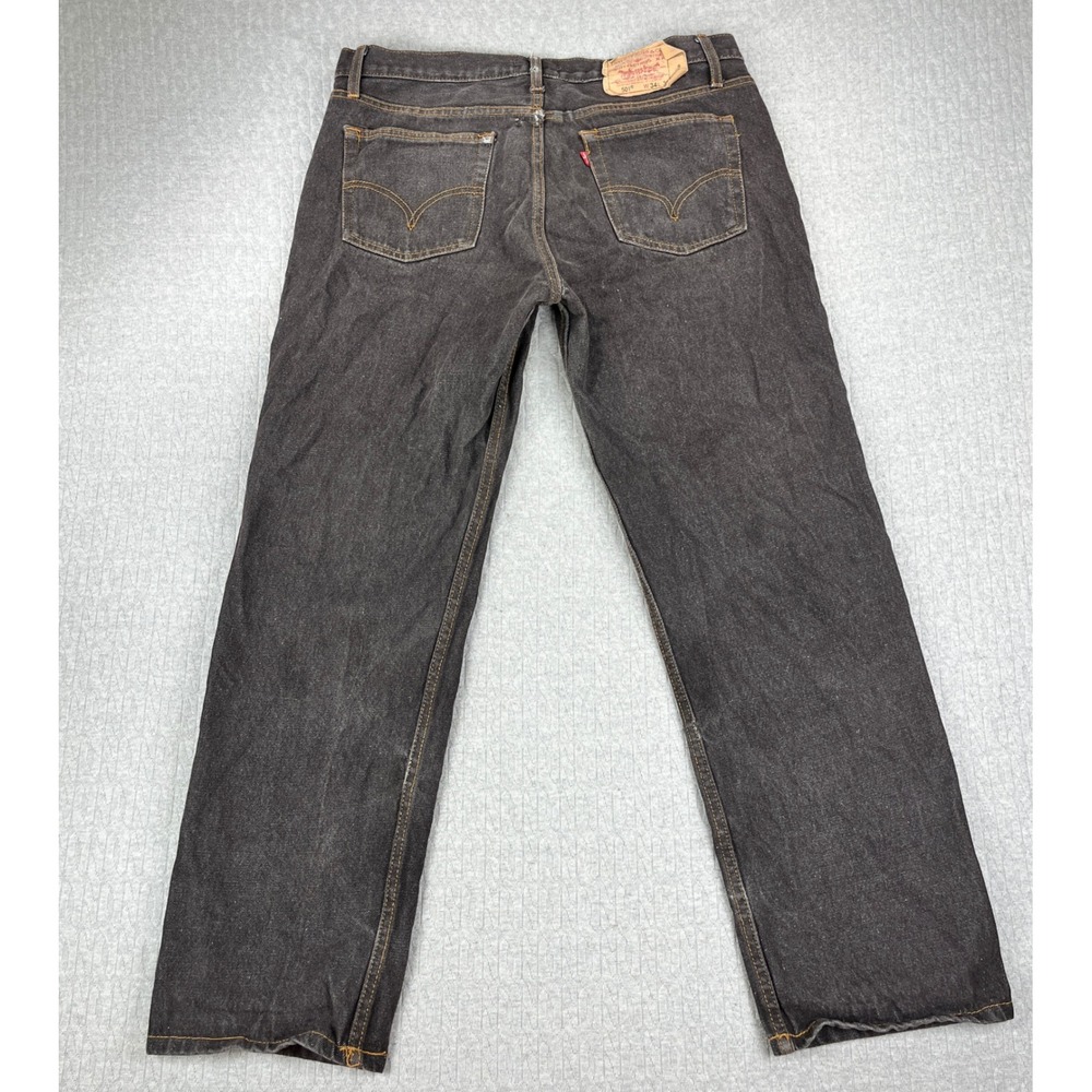 Vintage Levis 501 made USA Jeans Men 34x32 fits 37x31 Straight Leg Button Fly